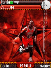 Capture d'écran Michael Jordan anim thème