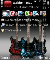 Guitar 17 theme screenshot