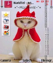 Beautiful Cat 01 theme screenshot