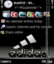 Adidas 52 theme screenshot