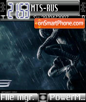 Скриншот темы Spiderman 3 01