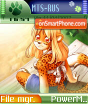 Скриншот темы Anime 05