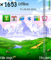 Valley 03 tema screenshot