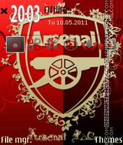 Скриншот темы Arsenal Fc 03
