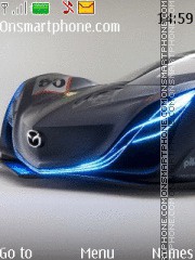 Mazda concept es el tema de pantalla