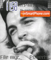 Скриншот темы El Che Guevara