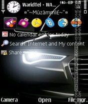 Black Car 09 theme screenshot