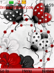 Ladybug theme screenshot