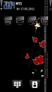 Akatsuki Itachi 02 theme screenshot