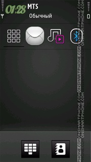 Iphone Sticker Pad theme screenshot