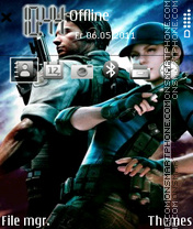 Скриншот темы Resident Evil 5 03