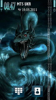 Sea-Dragon tema screenshot