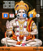 Hanuman 04 es el tema de pantalla