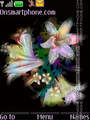 Скриншот темы Bouquet of Love By ROMB39