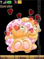 Bears in love swf Theme-Screenshot