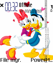 Capture d'écran Daisy And Donald thème