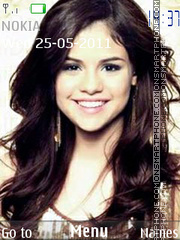 Selena Gomez 08 theme screenshot