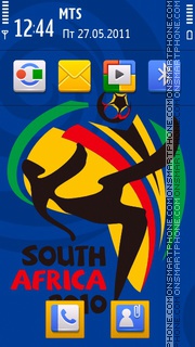 Fifa Worldcup 2010 theme screenshot