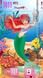 Mermaid 03 tema screenshot