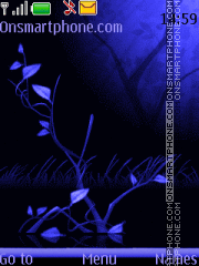 Capture d'écran Butterflies in the blue By ROMB39 thème