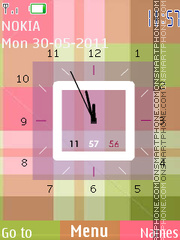 Analog Clock es el tema de pantalla