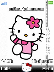 Hello Kitty 36 es el tema de pantalla