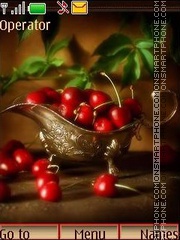 Sweet cherries tema screenshot