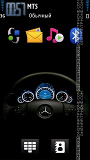 Скриншот темы Mercedes 3259