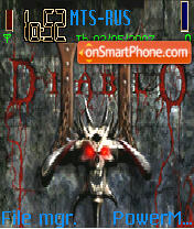 Diablo II theme screenshot