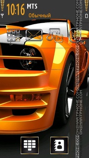Ford Mustang 86 theme screenshot