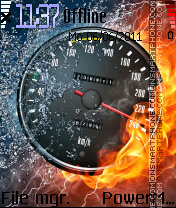 Speed 291 theme screenshot