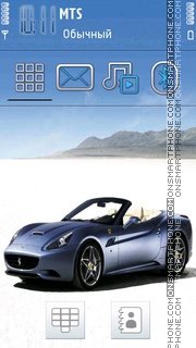 Capture d'écran Ferrari 602 thème