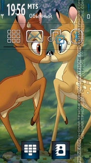Capture d'écran Bambi 02 thème
