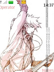 Naruto Rock tema screenshot