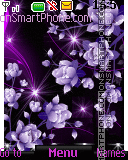 Purple flower tema screenshot
