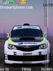 Скриншот темы Subaru Wrx sti 01