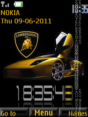 Lamborgini 03 es el tema de pantalla